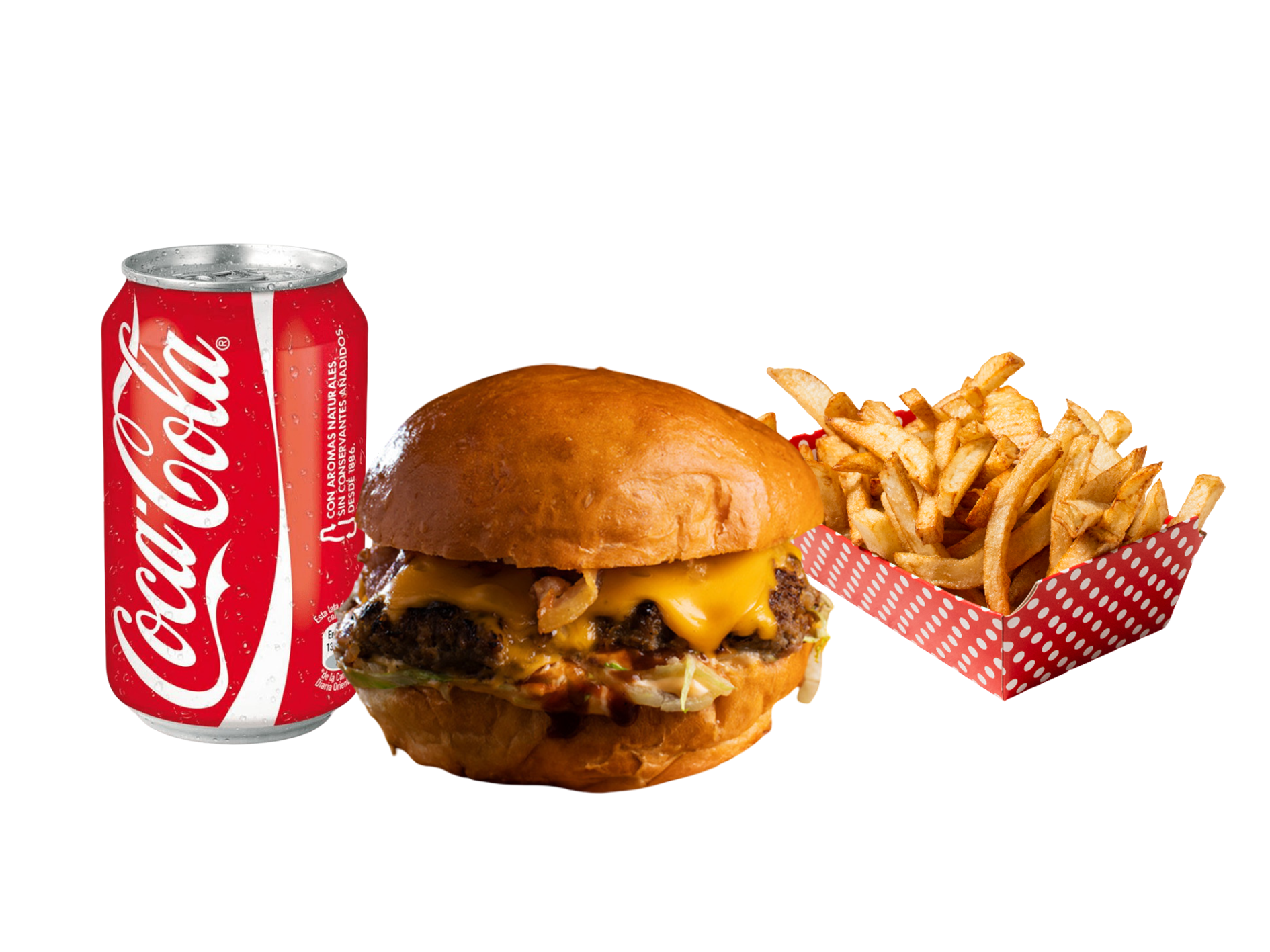 Hamburguesa Wocana Cheddar Combo