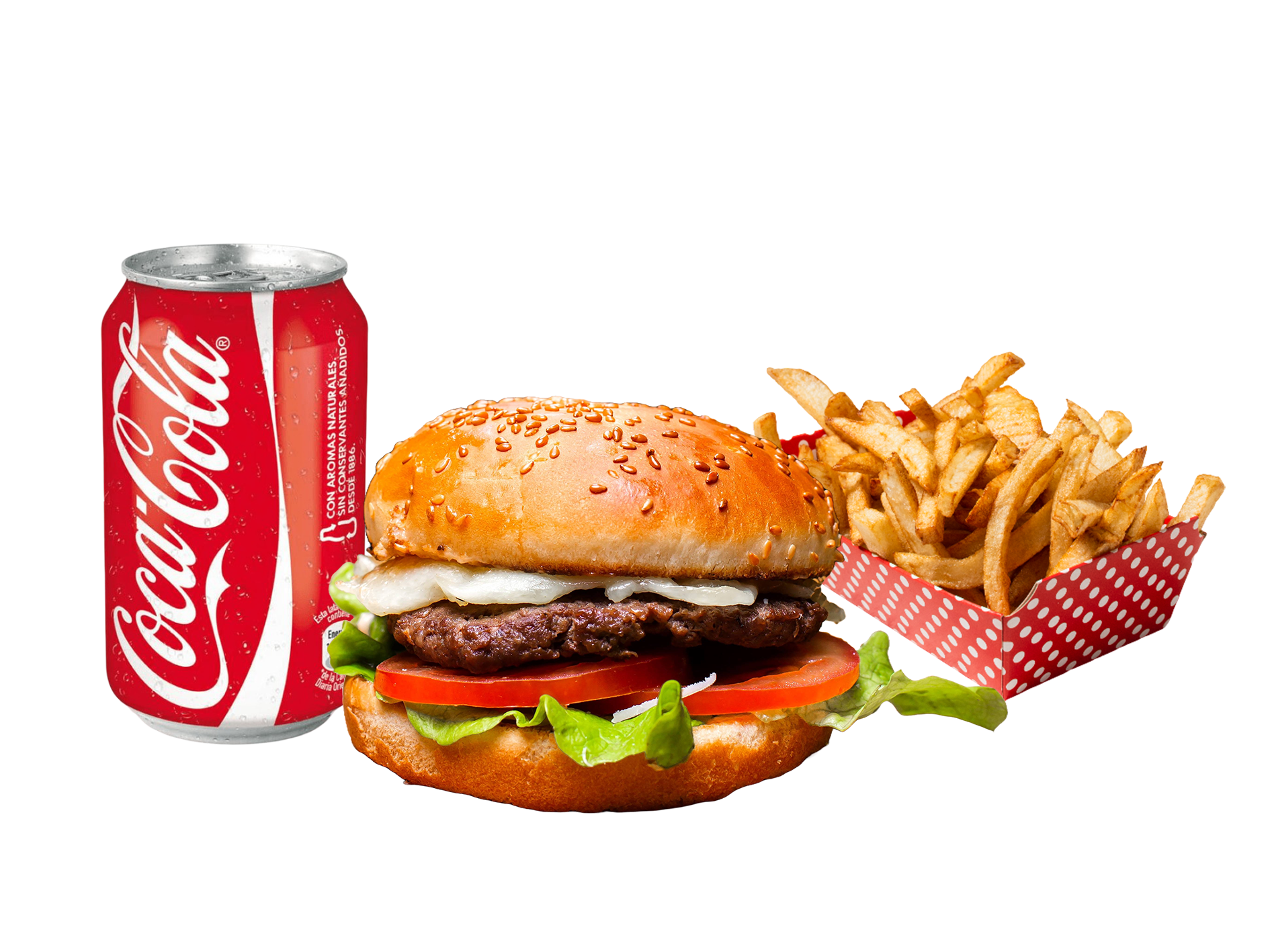 Hamburguesa Wocana Sencilla Combo