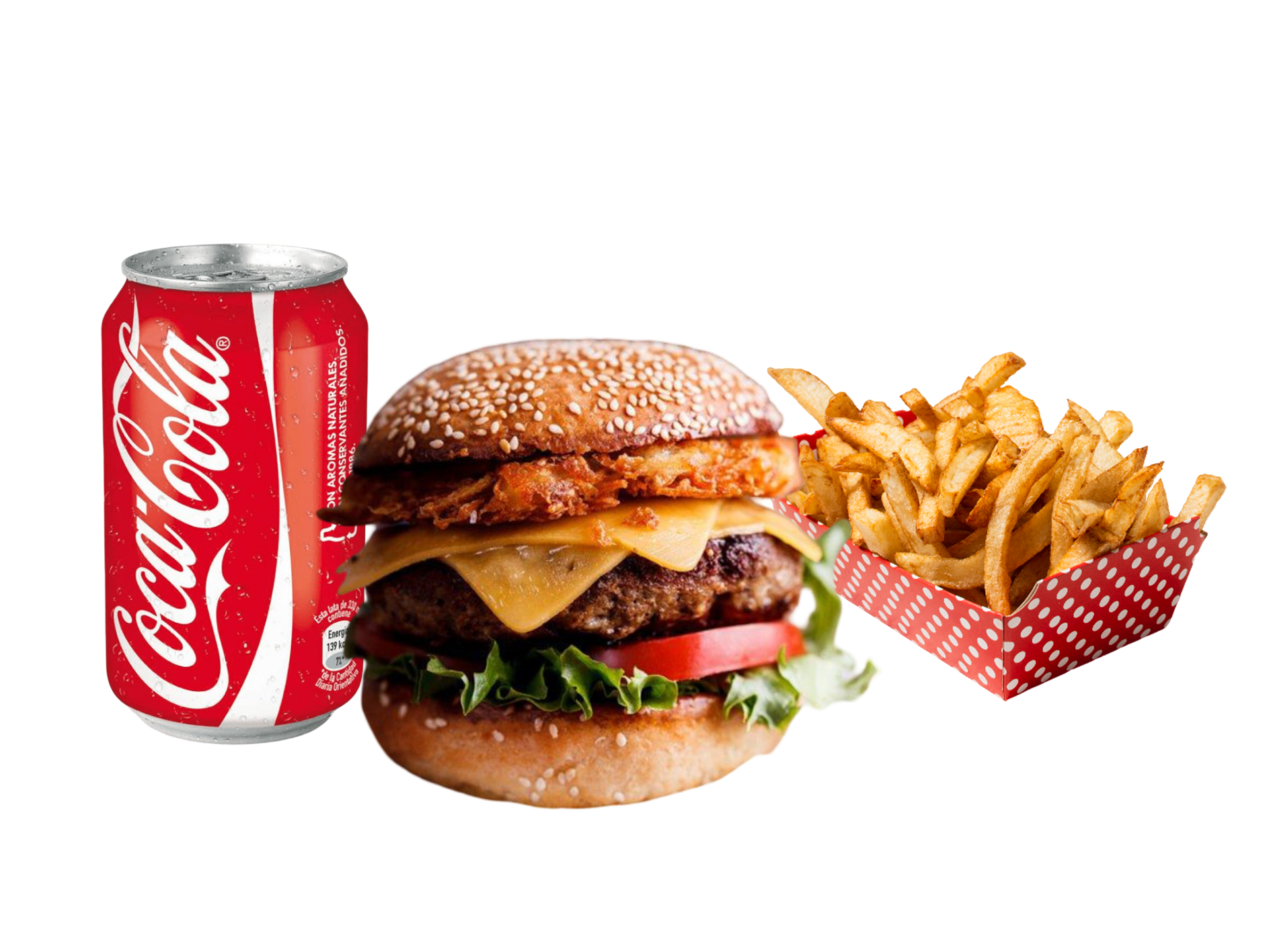 Hamburguesa Wocana Doble Combo